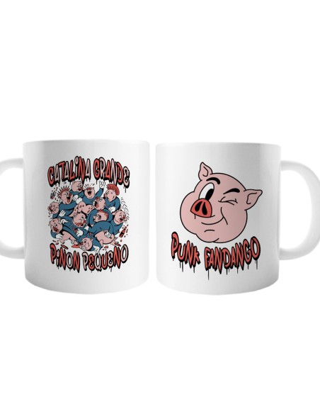 Taza cerámica "Punk Fandango + Gochos"