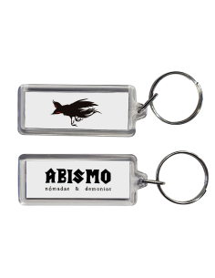 Llavero acrílico “Logo Nómadas y demonios” + "Cuervo"