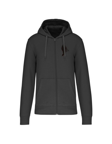 Sudadera con cremallera “Cuervo”...