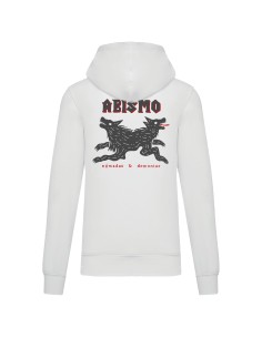 Sudadera “Cuervo” delantera + “Perro” trasera