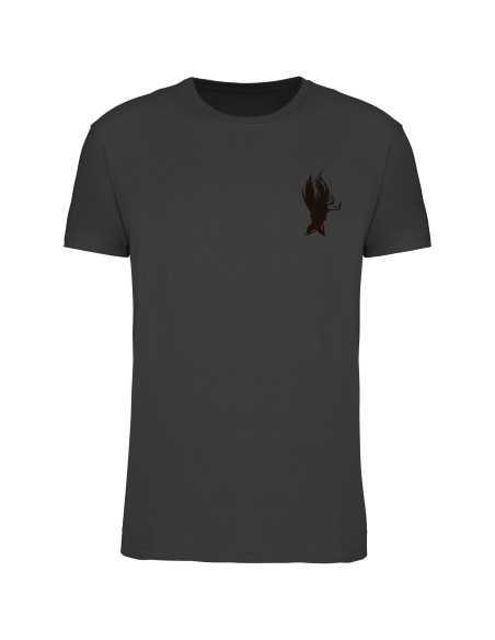 Camiseta “Cuervo” delantera + “Perro” trasera