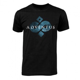 Camiseta negra chico "Logo Saudade"