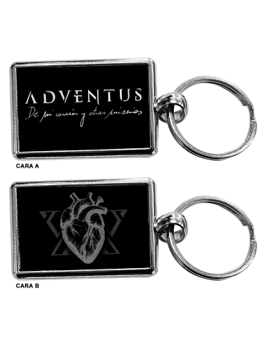 Llavero metálico "De mi corazón y...