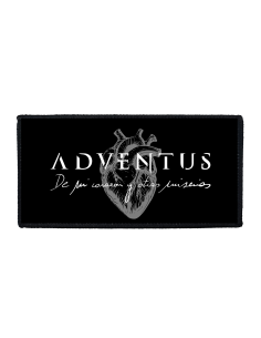 Parche rectangular "De mi corazón y otras miserias"