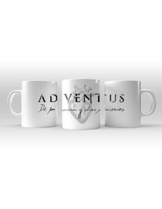 Taza cerámica blanca "De mi corazón y otras miserias"