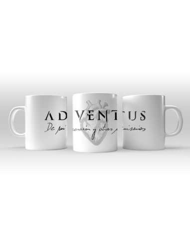 Taza cerámica blanca "De mi corazón y...