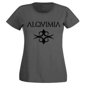 Camiseta gris chica "Logotipo"