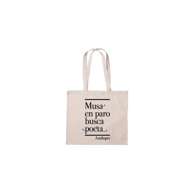 Bolsa de tela "Musa en paro"