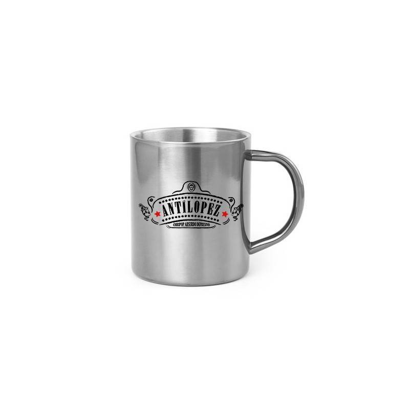 Taza metálica "Logo clásico"