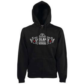 Sudadera cremallera "Logo clásico"