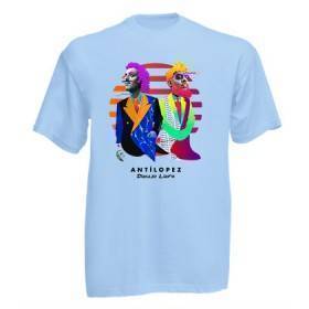 Camiseta azul claro chico "Dibujo Libre"