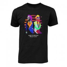 Camiseta negra chico "Dibujo Libre"