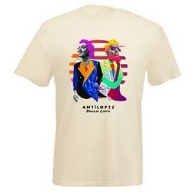 Camiseta natural chico "Dibujo Libre"