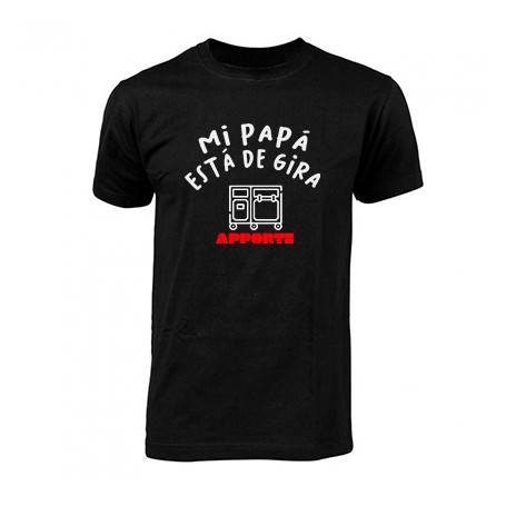 Camiseta "Mi papá está de gira" 2