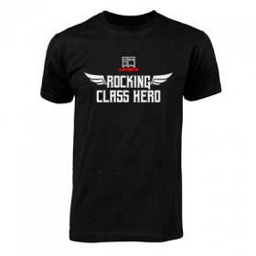 Camiseta "Rocking Class Hero"