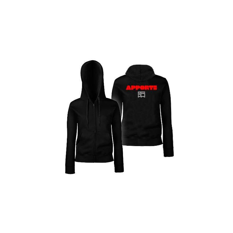 Sudadera cremallera "Logo flycase"...