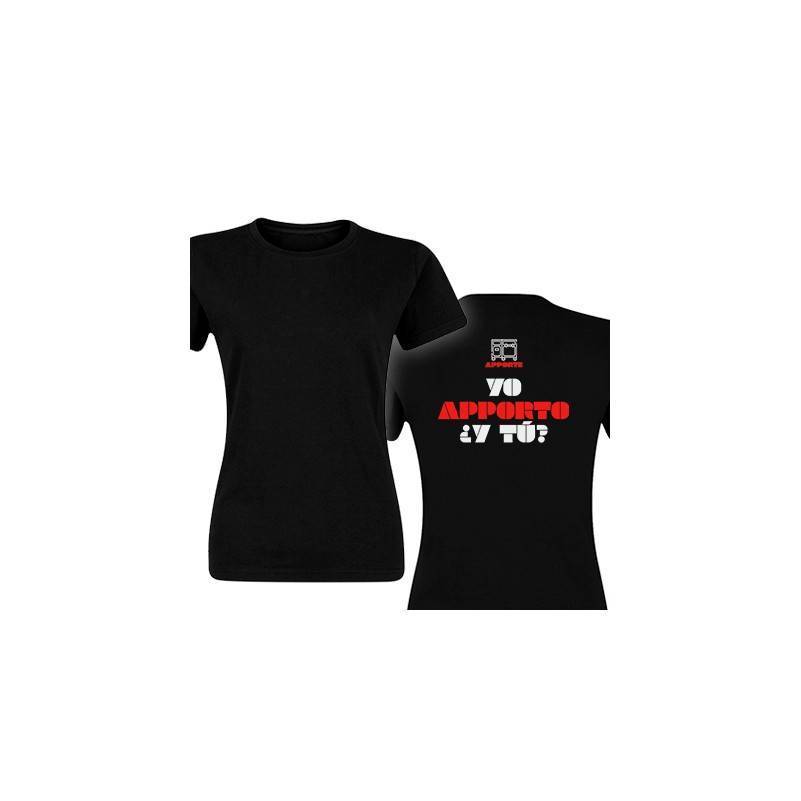Camiseta "Yo aporto, ¿y tu?" trasera