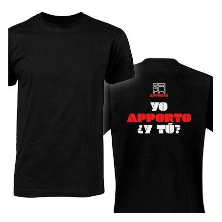 Camiseta "Yo aporto, ¿y tu?" trasera 2