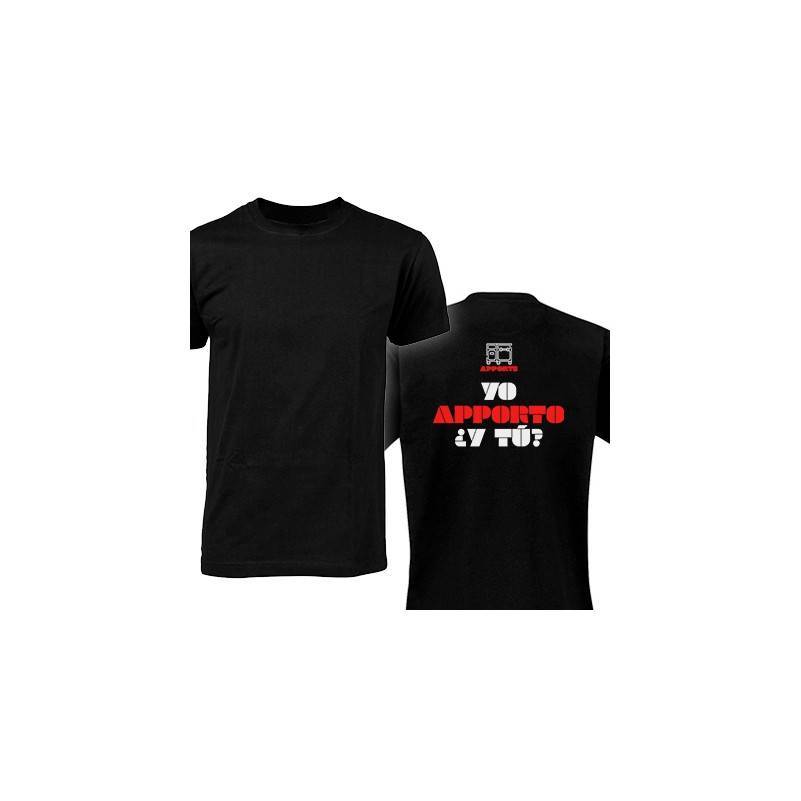 Camiseta "Yo aporto, ¿y tu?" trasera