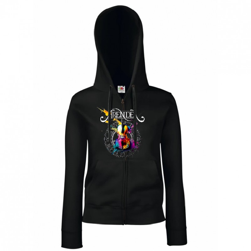 Sudadera cremallera "Violín"