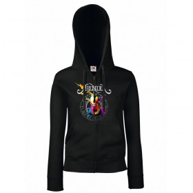 Sudadera cremallera "Violín"