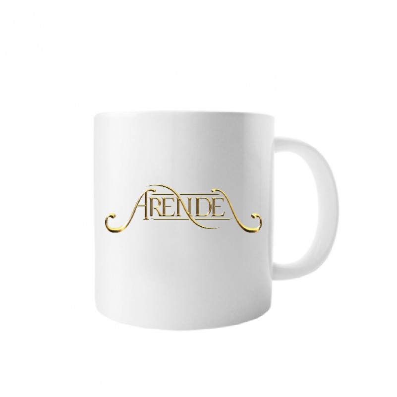 Taza cerámica "Logo Dorado"