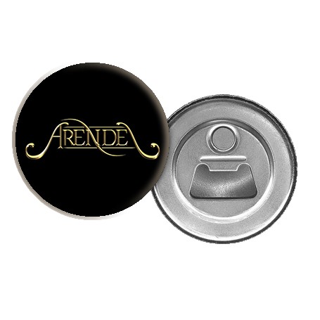 Imán abre botellas "Logo Dorado"