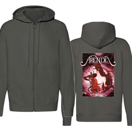 Sudadera cremallera "Diosa" trasera 2