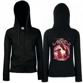 Sudadera cremallera "Diosa" trasera