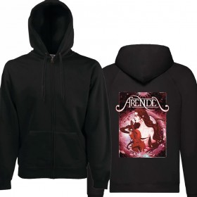 Sudadera cremallera "Diosa" trasera