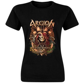 Camiseta negra “Anne Bonny”