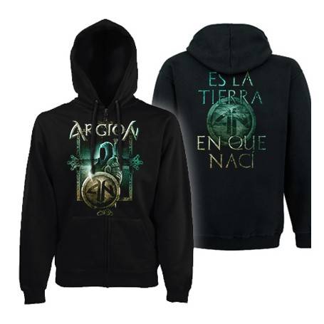 Sudadera cremallera “Asturorum” con trasera