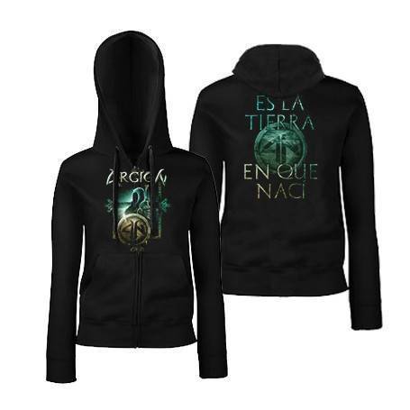 Sudadera cremallera “Asturorum” con trasera 2