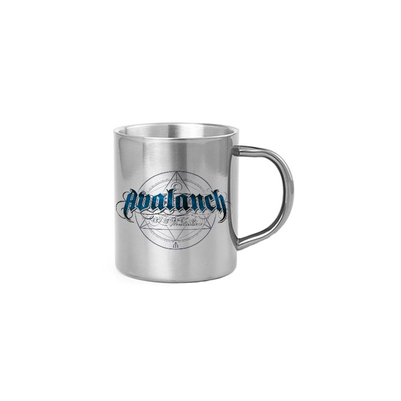 Taza metálica "Logo El Ángel Caído"