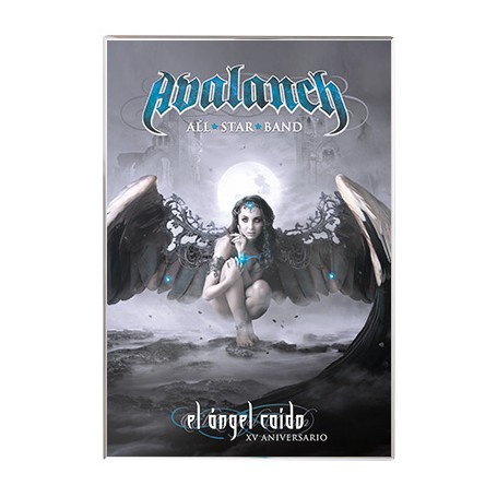 Imán acrílico "Portada El Ángel Caído"