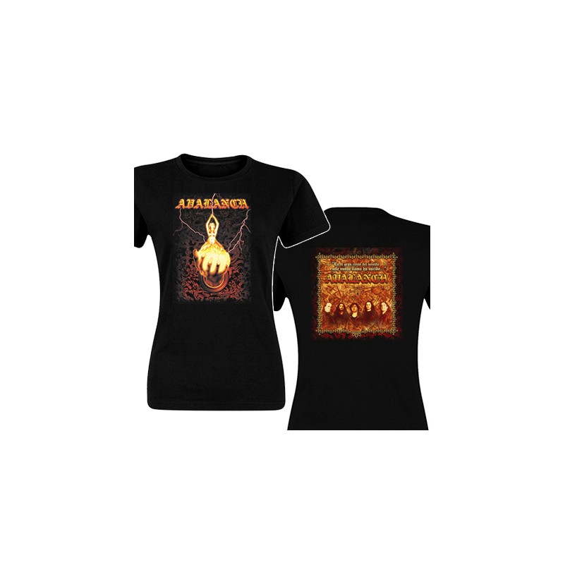 Camiseta "Llama eterna" con trasera