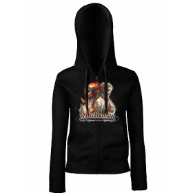 Sudadera con cremallera "El dilema de los dioses"