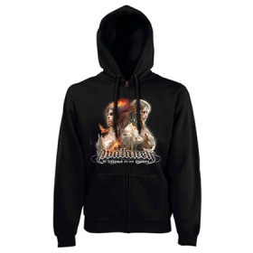 Sudadera con cremallera "El dilema de los dioses"