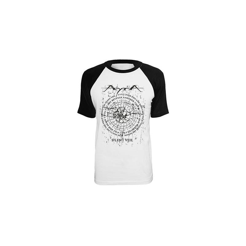 Camiseta ranglan manga negra "Silent...