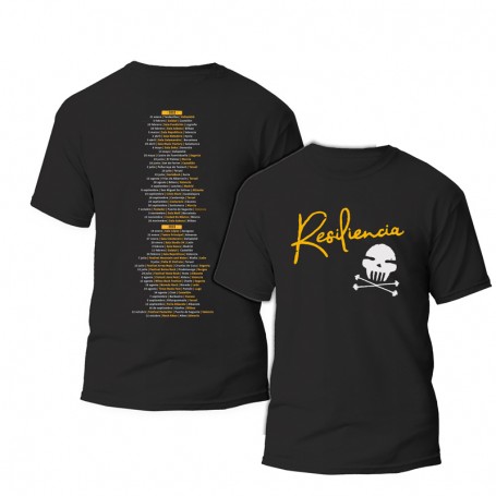 Camiseta "Gira Resilencia 2022-2023" con trasera