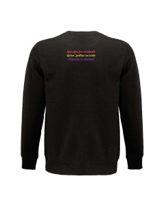 Sudadera sin capucha "República" con trasera 2