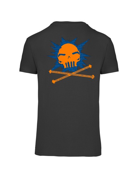 Camiseta "Logo Benito" delantera + "Peineta Justicia" trasera