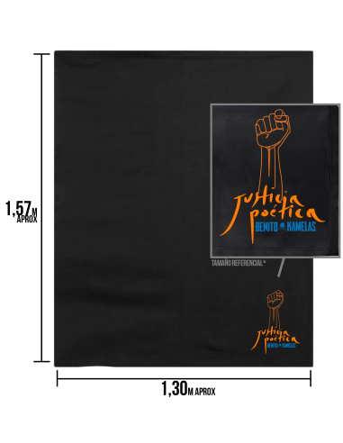 Manta “Justicia poética”