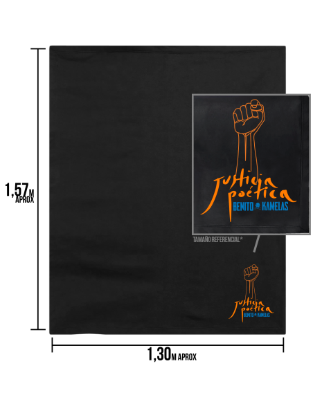 Manta “Justicia poética”