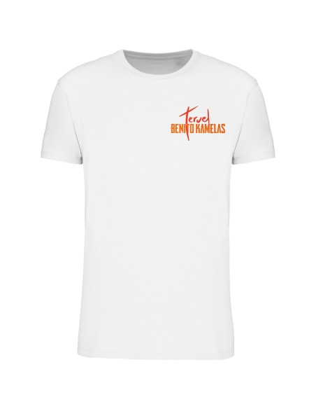 Camiseta "Logo Benito" delantera + "Peineta Justicia" trasera Edición exclusiva Teruel