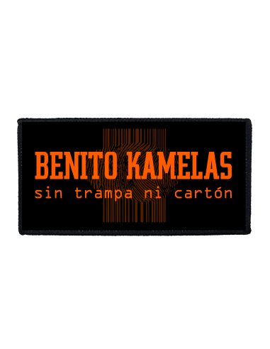 Parche rectangular "Sin Trampa Ni...