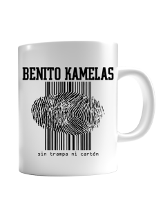 Taza cerámica blanca “Portada Sin Trampa Ni Cartón”