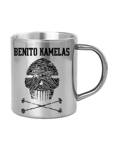 Taza metálica “Peineta Huella”