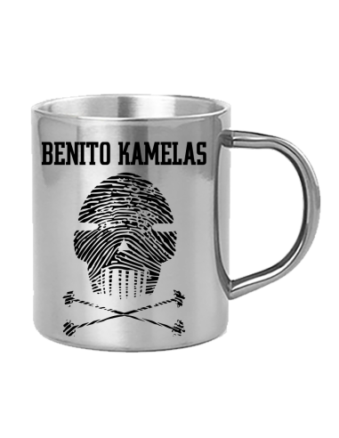Taza metálica “Peineta Huella”