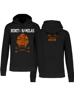 Sudadera “Peineta Huella” + “Cod. Barras” trasera